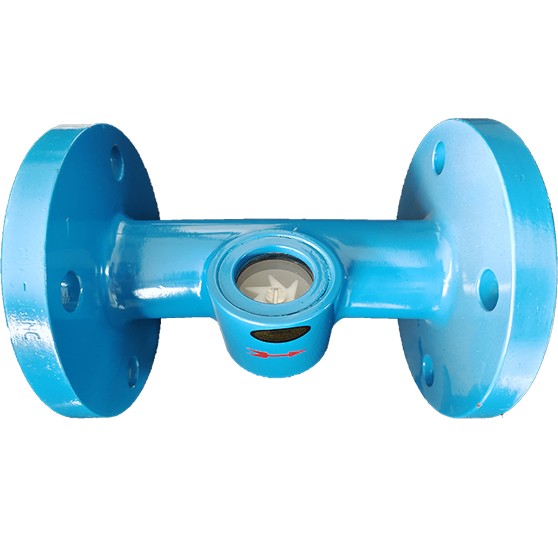 法蘭葉輪可視流量指示器